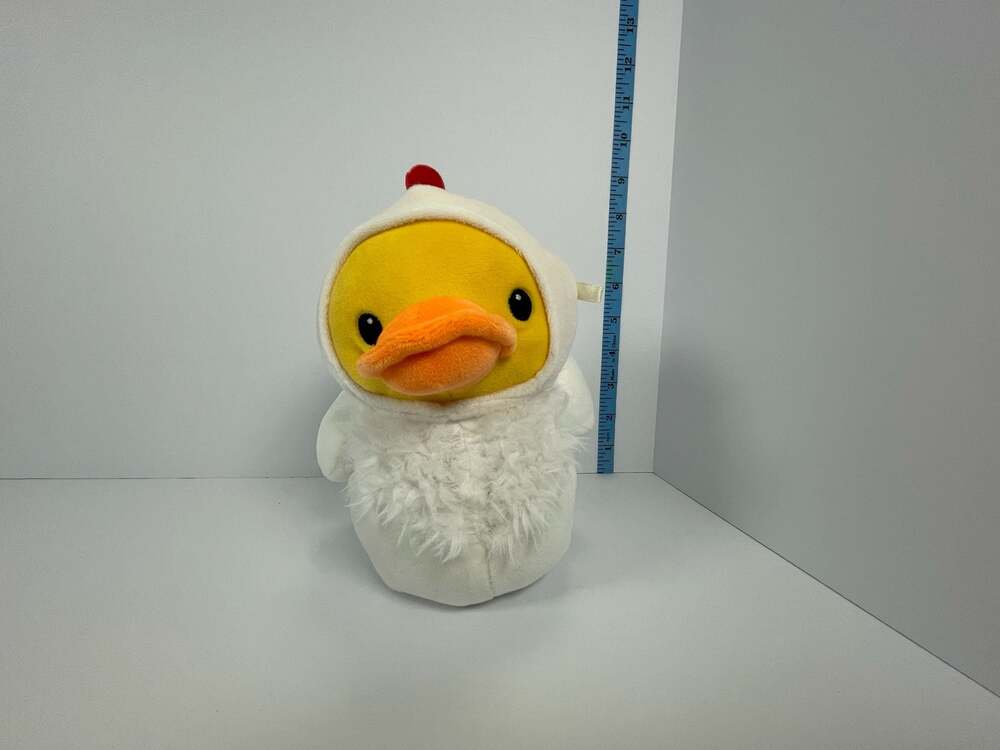 DanDee Quackerz Chicken Costume Duck Plush Stuffed Animal Toy